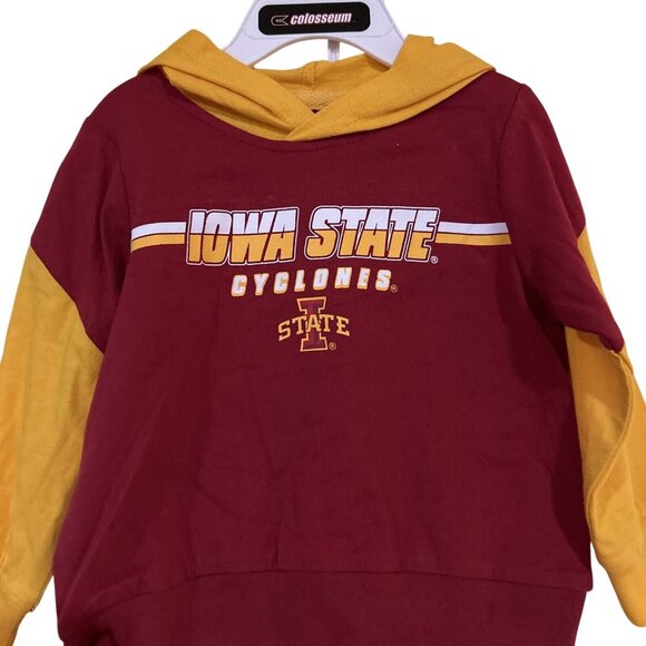 NEW Iowa State Cyclones Colosseum 2 Piece Outfit Set Hoodie Pants Infant 6-12 MO - Picture 2 of 5